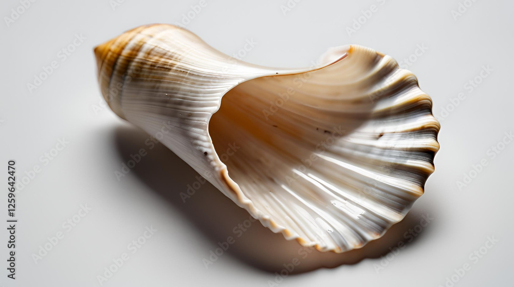 shell isolated on white background shell isolated on white background