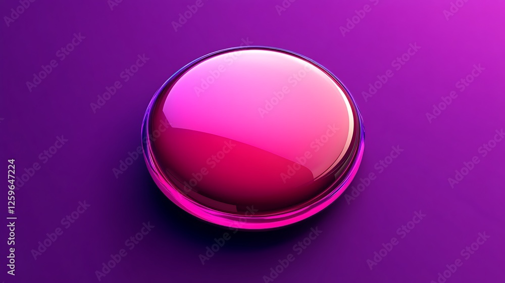 Obraz premium pink pill on white background