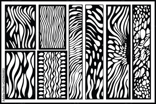 Natural Wooden Carved Design Panels