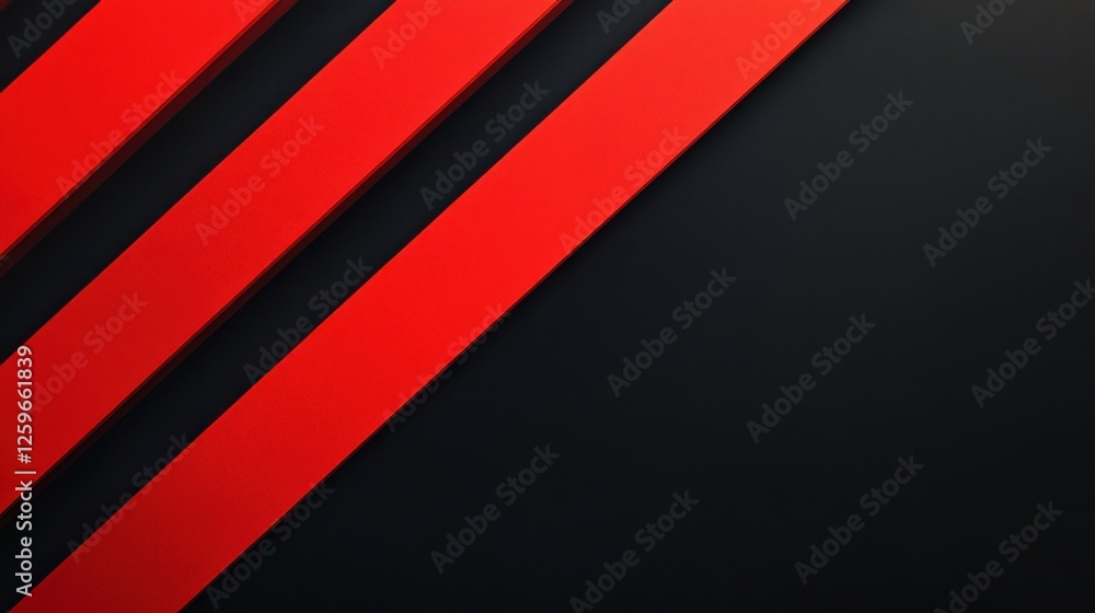 Abstract Red and Black Diagonal Lines Abstract Red and Black Diagonal Lines