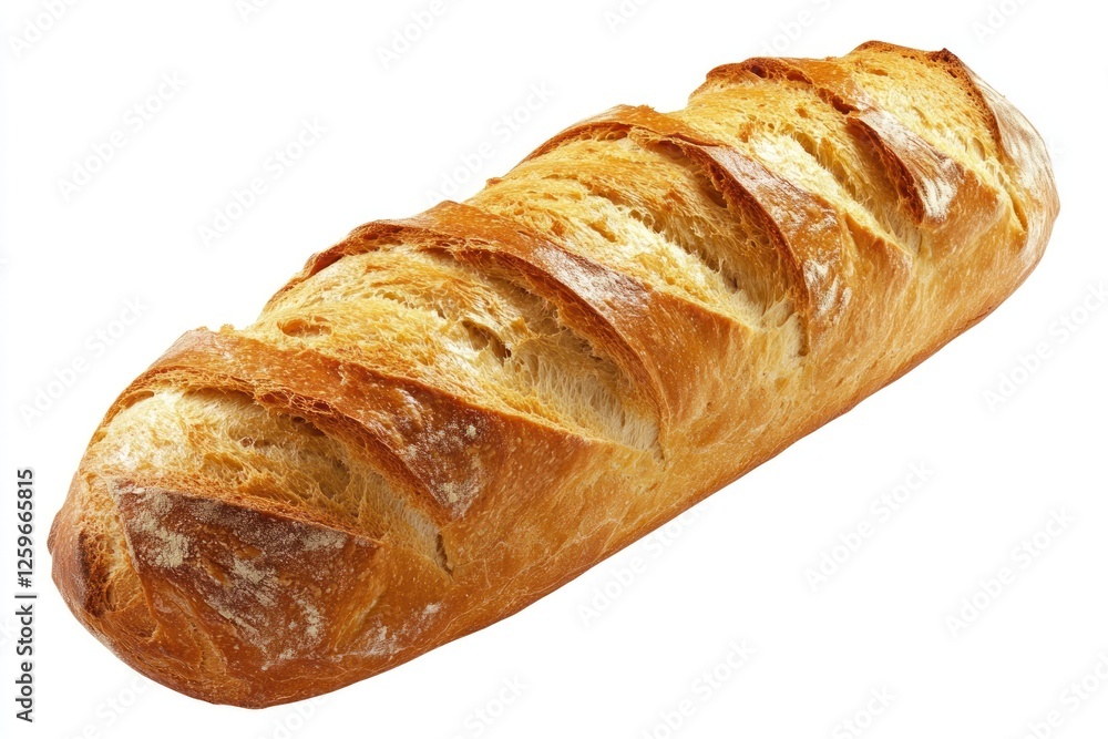 Sliced loaf of bread isolated on a white background Sliced loaf of bread isolated on a white background
