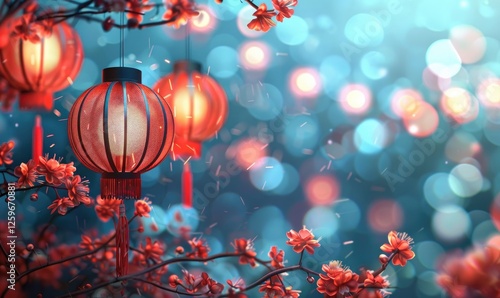 Lanterns are a symbol or identity of the Chinese nation during Chinese New Year celebrations, imlek