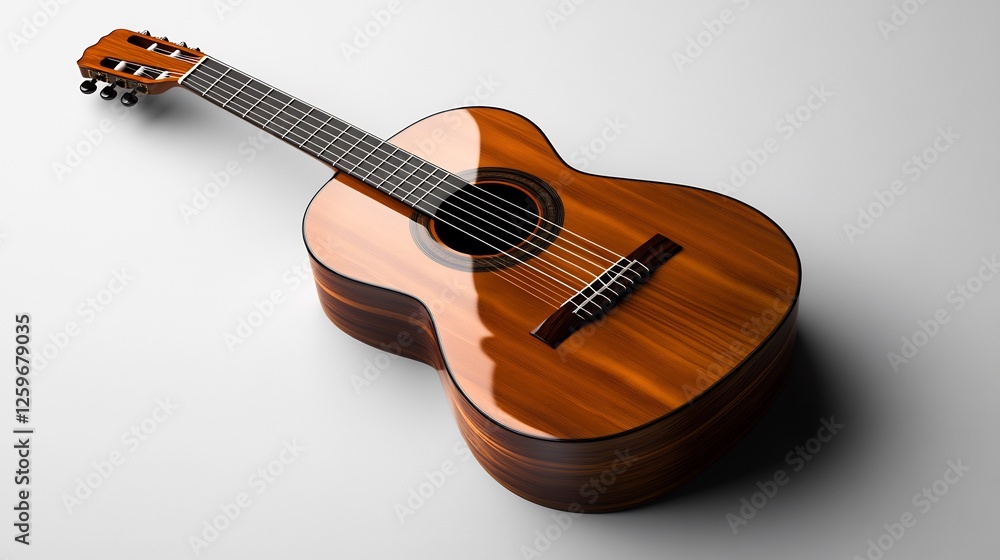 Obraz premium Classical Guitar: A Musical Instrument