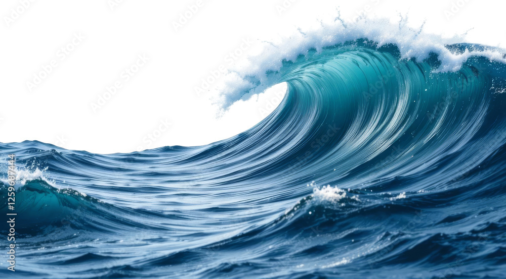 Ocean Wave Power and Majesty, transparent background png Ocean Wave Power and Majesty, transparent background png