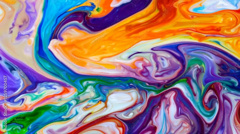 Abstract Swirls of Color Abstract Swirls of Color
