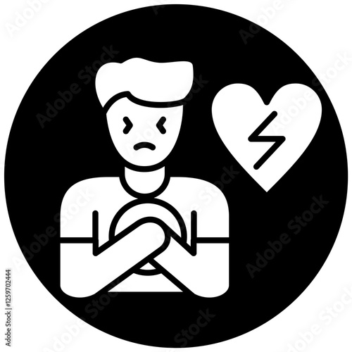 Chest Pain Icon