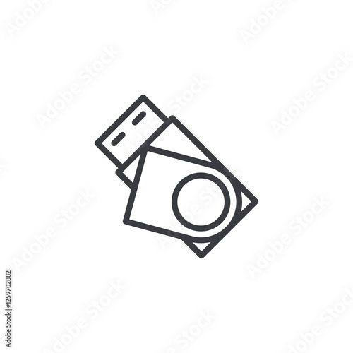 Hardware Wallet line icon