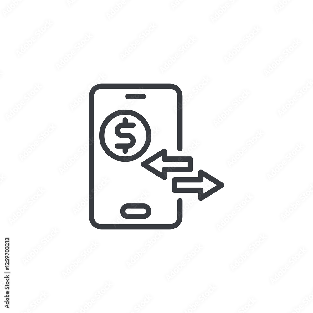 Payment Gateway line icon Payment Gateway line icon