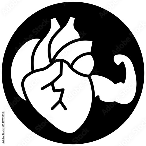 Heart Muscle Icon