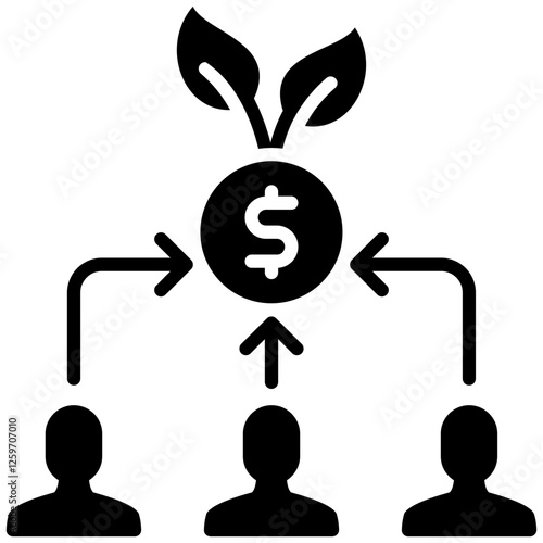 Crowdfunding Icon