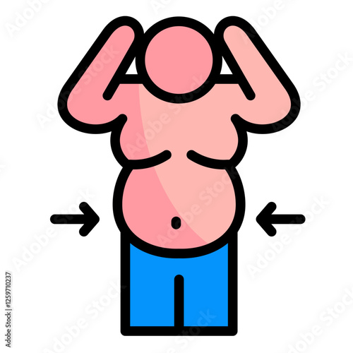 Fat Deposits Icon