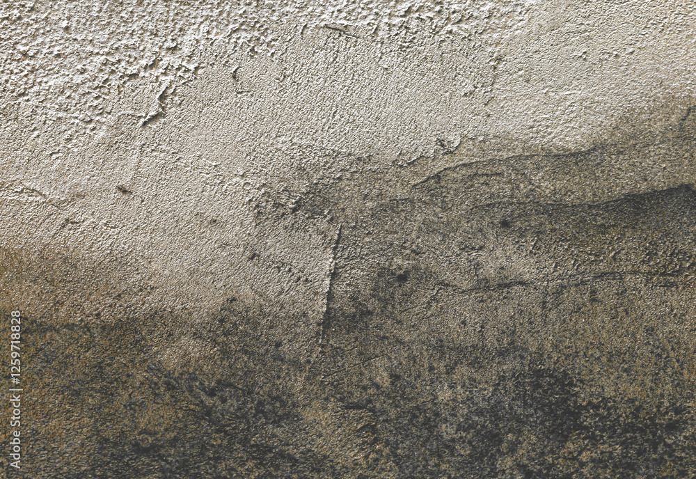 Naklejka premium Gray grunge concrete wall texture for background.