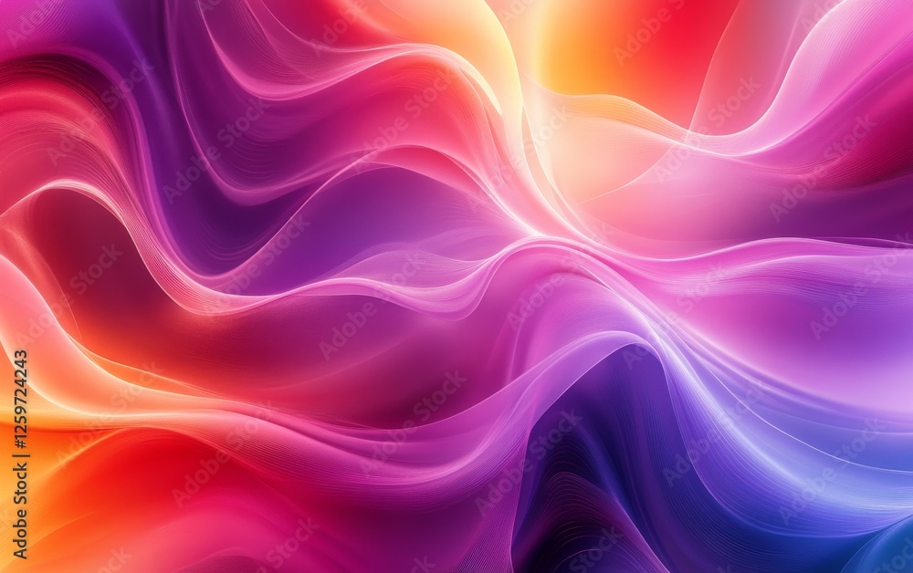 Obraz premium Abstract radiant wave textures background. Featuring radiant wave textures and bright colors. Emphasizing motion and modernity. Ideal for tech and dynamic themes.