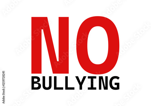 Título de no al acoso escolar o bullying