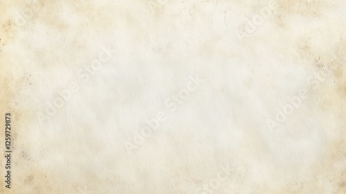 Weathered Parchment with Faint Ink Traces: Authentic Vintage Appeal with Expansive Central Area for Creative Use and Warm, Diffused Lighting