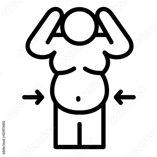 Fat Deposits Icon