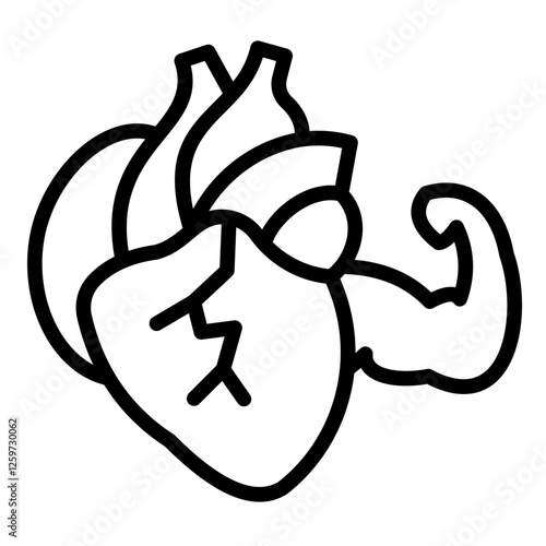 Heart Muscle Icon