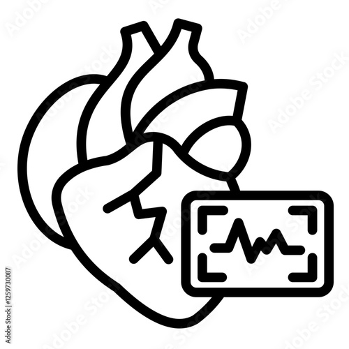 Heart Scan Icon