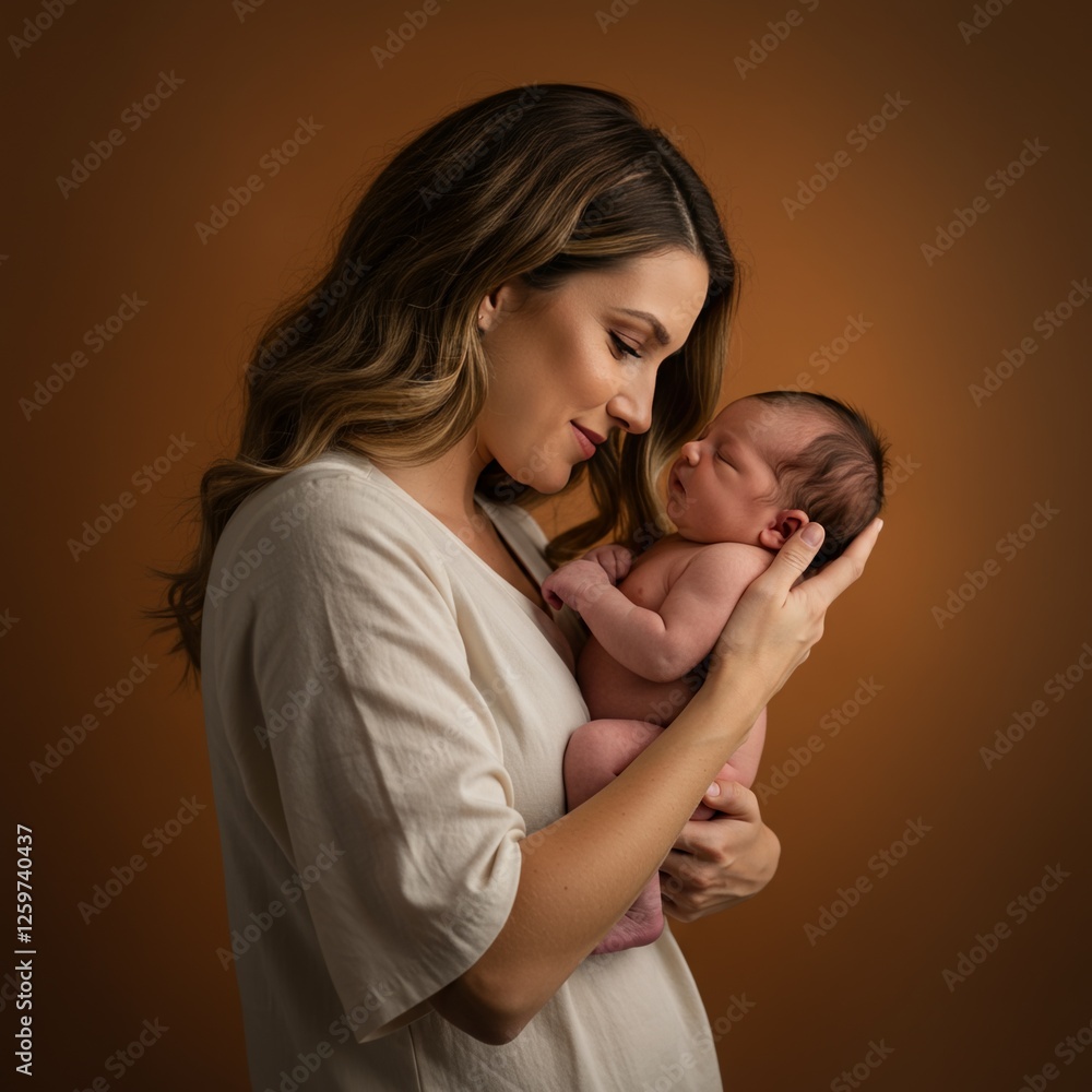 Mother and Newborn Portrait Soft and Ethereal Mother’s Day Moment Mother and Newborn Portrait Soft and Ethereal Mother’s Day Moment