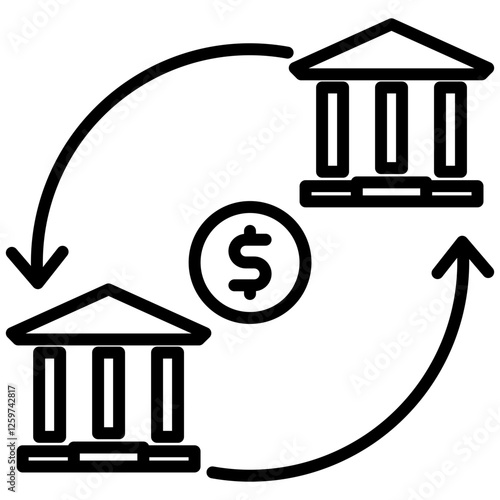 Bank Transfer Icon