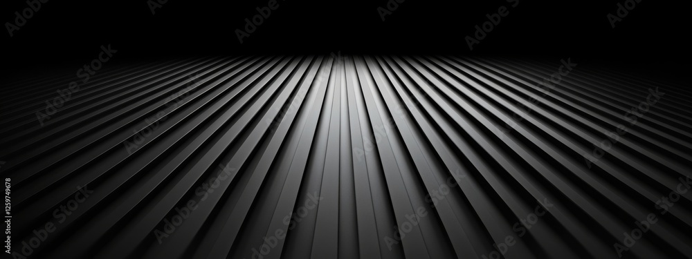 Black Background with Parallel Lines for Design Banner Template, Featuring Minimalist Wallpaper with Copy Space in the Center for Text Black Background with Parallel Lines for Design Banner Template, Featuring Minimalist Wallpaper with Copy Space in the Center for Text