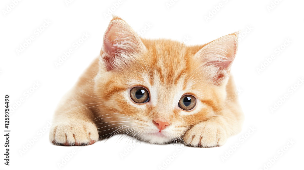 Fototapeta premium Adorable British Shorthair Kitten