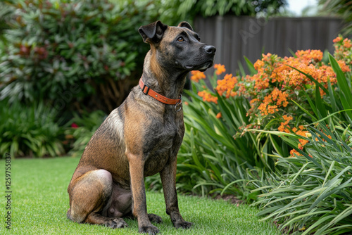 A Bulmastif Sitting Majesti...