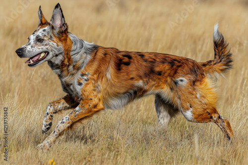 A Brazilian Terrier Running...
