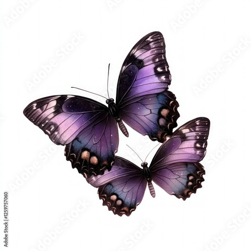 Butterfly Flying Isolated