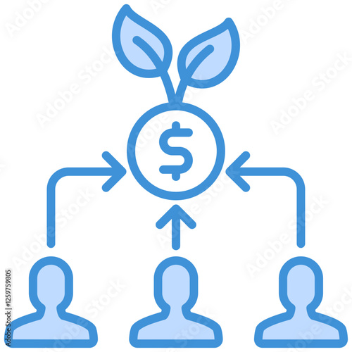 Crowdfunding Icon