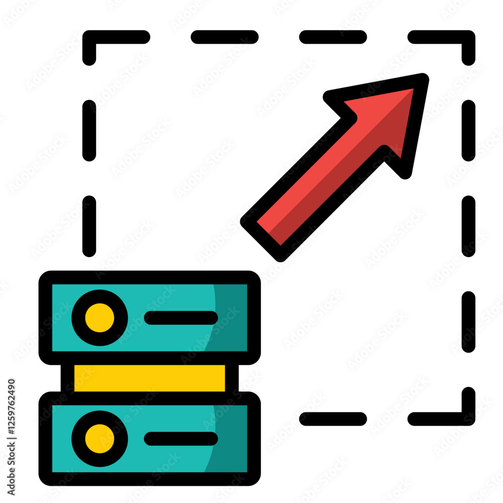 Scalability Icon Scalability Icon