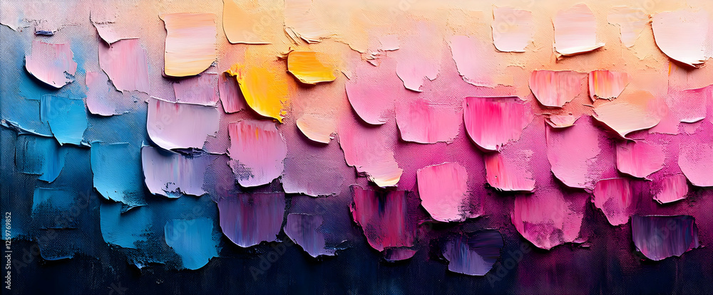 Fototapeta premium Abstract Colorful Gradient Paint Texture Pattern