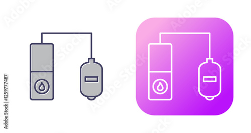 Heating System Vector Icon