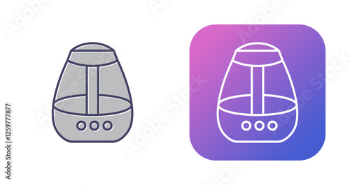 Air Humidifier Vector Icon