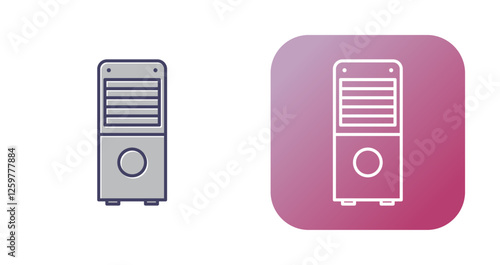 Air Dehumidifier Vector Icon