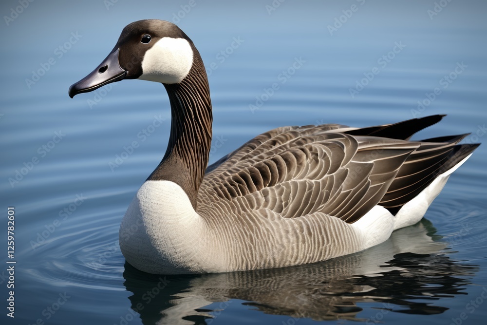 araffe floating in the water with a blue sky in the background araffe floating in the water with a blue sky in the background