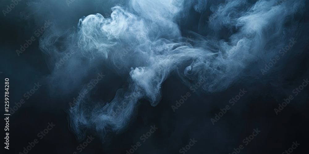 Wispy translucent smoke patterns in shades of grey and white floating against a deep black backdrop creating an ethereal atmospheric effect. Wispy translucent smoke patterns in shades of grey and white floating against a deep black backdrop creating an ethereal atmospheric effect.