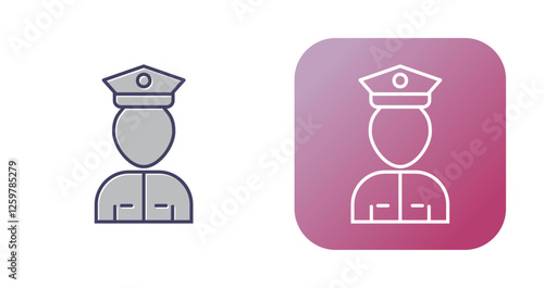 Airport Security Vector Icon