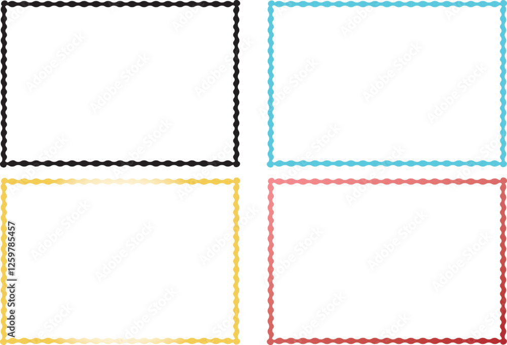 Obraz premium シンプルフレーム セット 