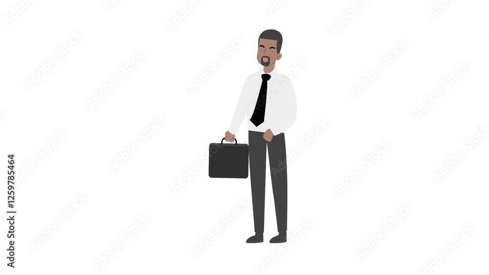 A man is standing and giving a lecture cartoon animation
A man is standing and giving a lecture cartoon animation