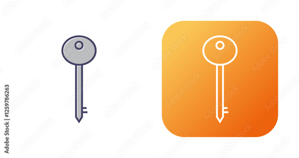 Key Vector Icon Key Vector Icon