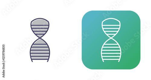 DNA Structure Vector Icon