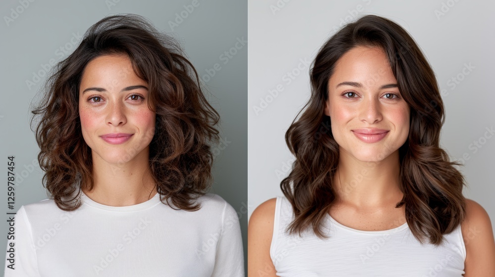 Good Hair Day. Three smiling young women with different natural hairstyles posing together. Good Hair Day. Three smiling young women with different natural hairstyles posing together.