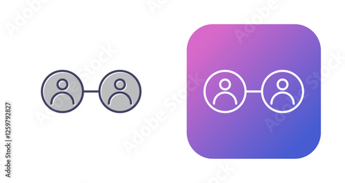 Social Circle Vector Icon