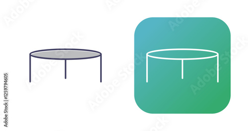 Stool Vector Icon