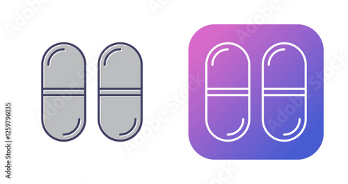 Capsules Vector Icon