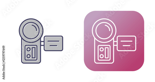 Video Camera Vector Icon