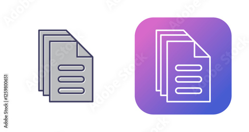 Document Vector Icon