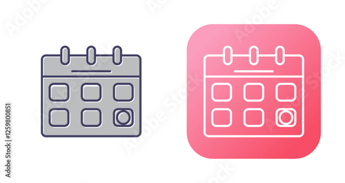 Calendar Vector Icon