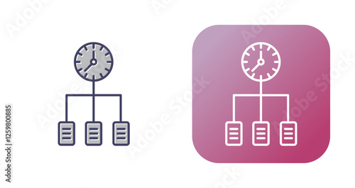 Timeline Vector Icon